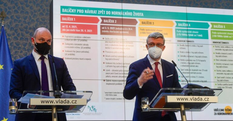 Vláda rozhodne, zda budou moct po víkendu otevřít další obchody nebo školy