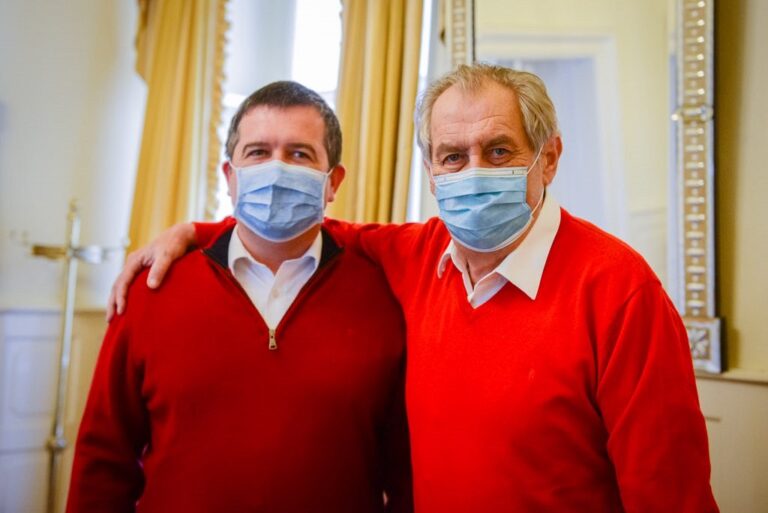 Prezident Zeman přijme na Pražském hradě Hamáčka