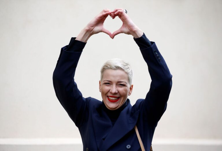 Jedna z vůdkyň běloruské opozice dostala exemplární trest