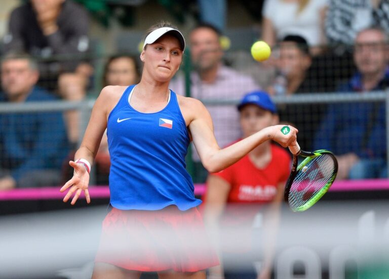 Tenistky Vondroušová a Martincová postoupily v Chicagu do 2. kola