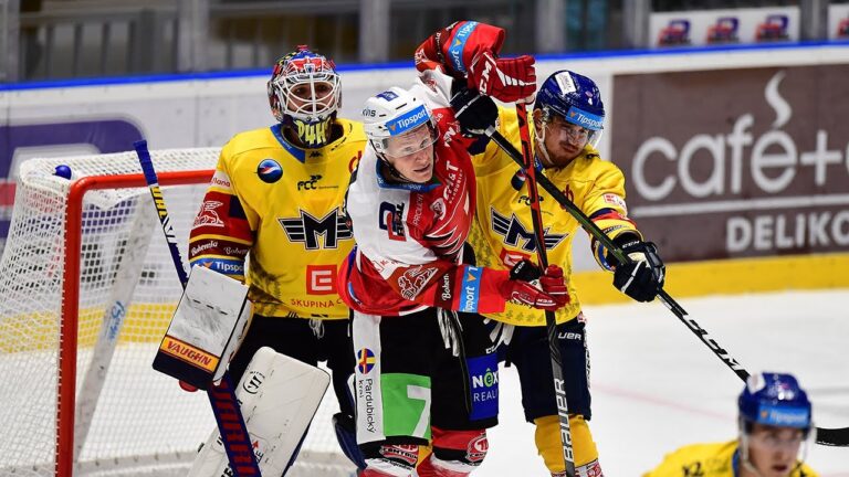 ELH: České Budějovice deklasovaly Pardubice 7:1, Sparta je už třetí