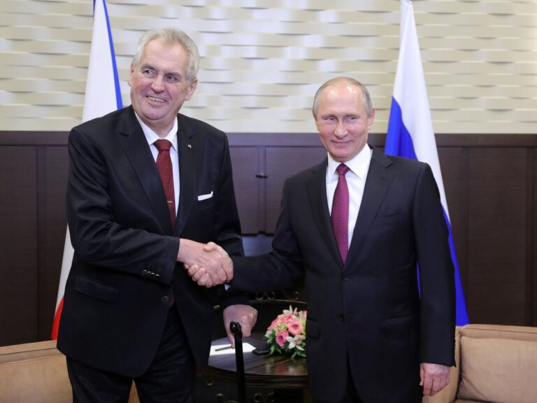 Zemanův vhled je konec Putinova režimu