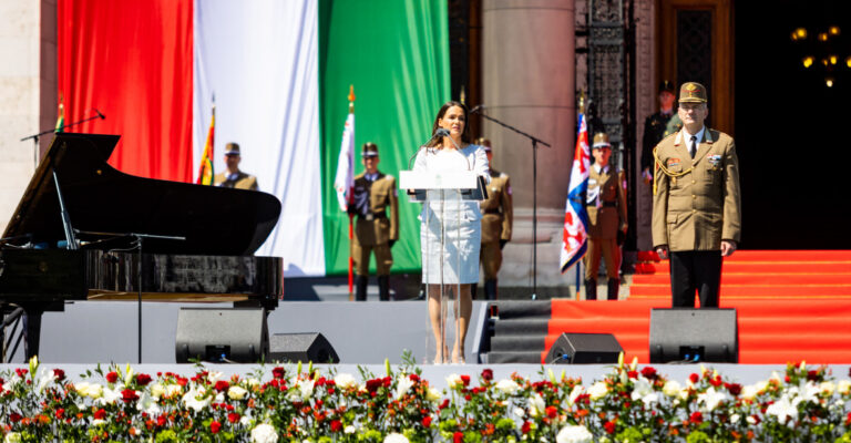 Nová maďarská prezidentka během inaugurace odsoudila ruskou invazi na Ukrajinu