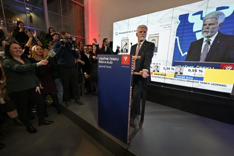 První kolo voleb vyhraje podle prognózy ČTK Pavel o dvě desetiny procenta