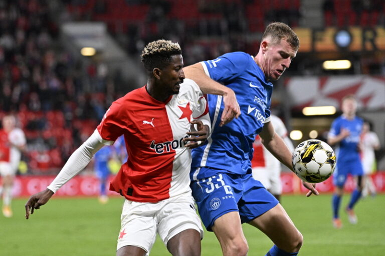 Vedoucí Slavia se v lize představí v Liberci, Sparta na hřišti Hradce