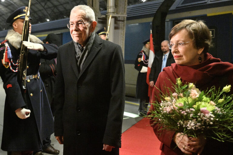 Na návštěvu Česka přijel rakouský prezident Van der Bellen