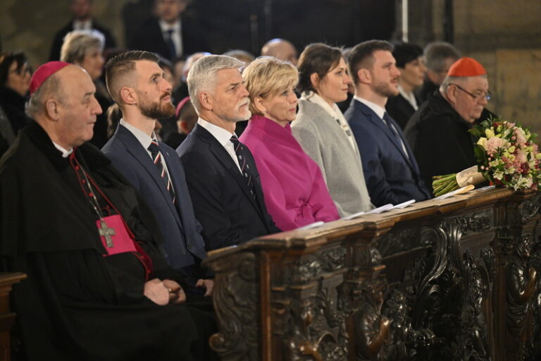 Pavlovi v katedrále požehnali představitelé církví i vrchní zemský rabín