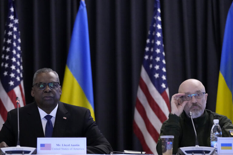 Summit Ramstein 20: Posílení obrany Ukrajiny proti ruské agresi“.