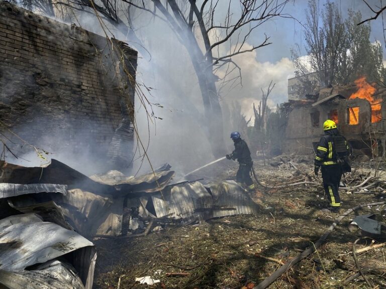 Ukrajina čelila další vlně ruských útoků, směřovaly proti Kyjevu a Oděse