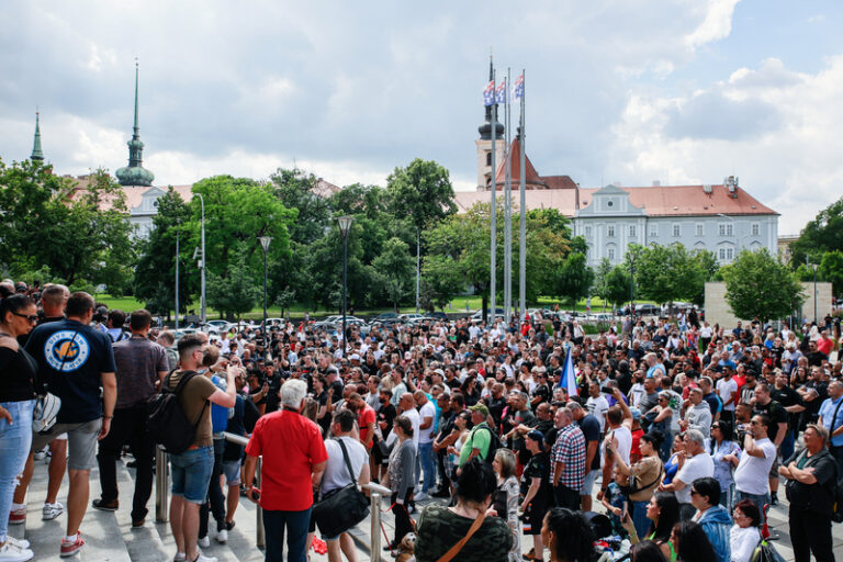 Pavel: Demonstrace v Brně kvůli smrti Roma nebyla šťastná, ocenil Romeu