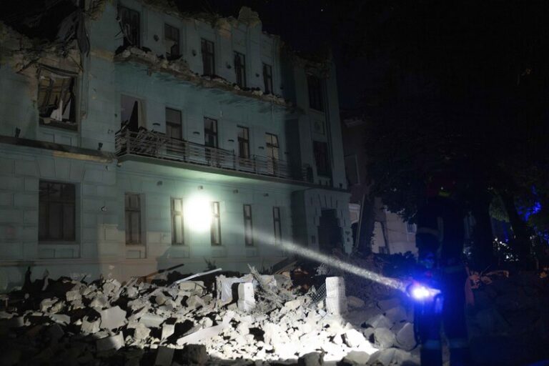 Ruské síly opět zaútočily na přístav v Oděské oblasti