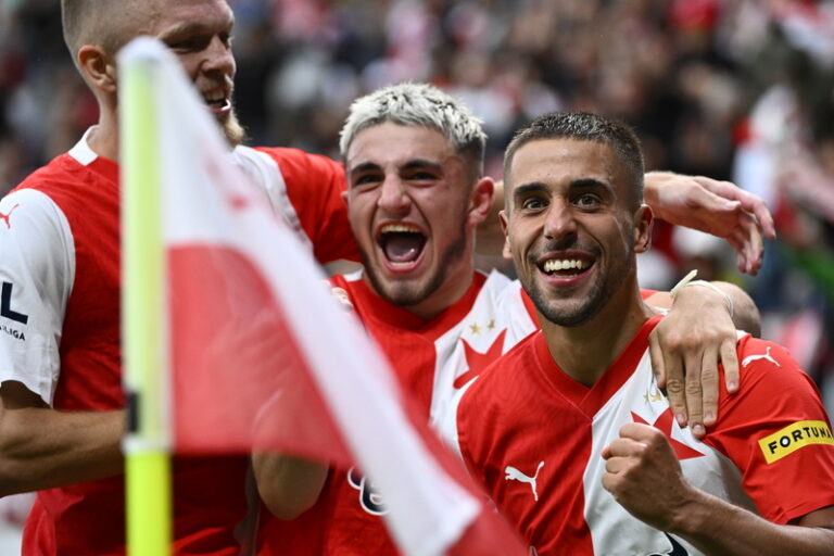 Slavia zdolala Zlín, Plzeň porazila Ostravu