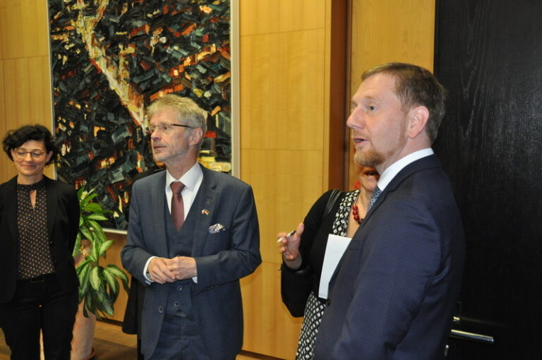 Šéf Senátu Vystrčil uctil v Plötzensee památku odbojářů popravených nacisty