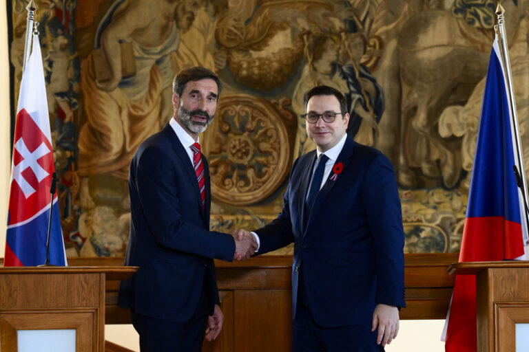 Lipavský se s Blanárem shodl na společných zájmech v EU či NATO