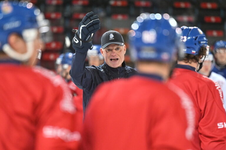 Hokejová reprezentace zahájila v Praze éru pod vedením Rulíka