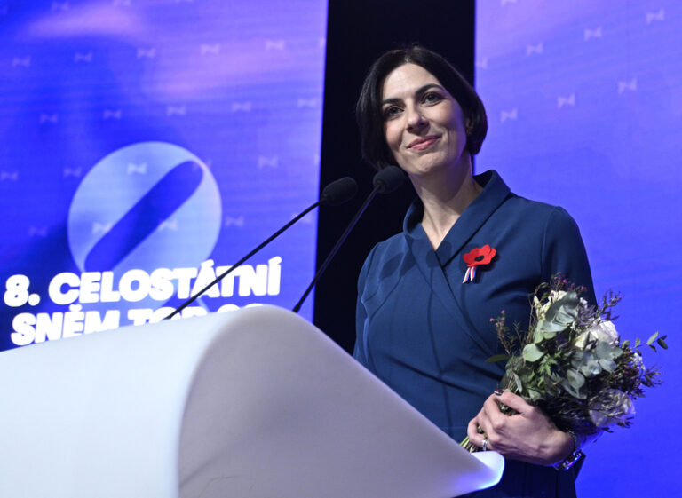 TOP 09 povede dál Pekarová Adamová, zápletku přinesl výběr místopředsedů