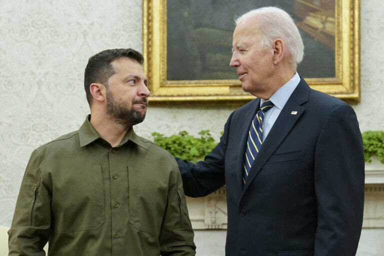 Zelenskyj ve Washingtonu vyjádřil naději, že s USA bude moci i nadále počítat