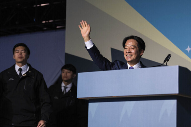 Prezidentské volby na Tchaj-wanu vyhrál současný viceprezident William Laj