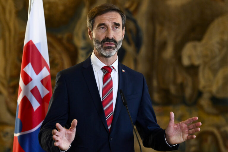 Slovenský ministr zahraničí Blanár jednal s Lavrovem