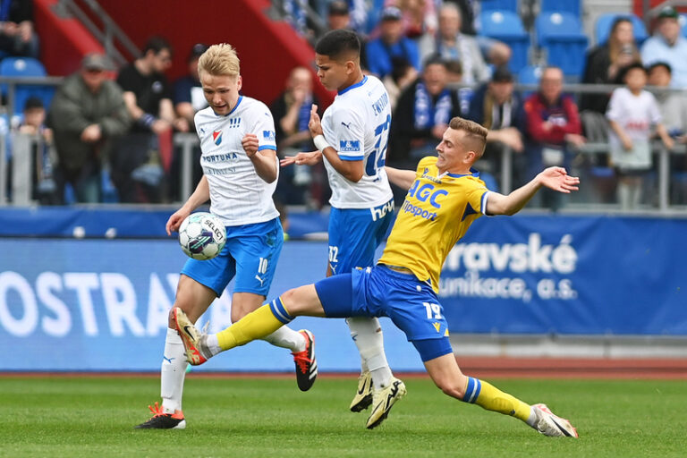 26. kolo: Ostrava se dočkala domácí výhry, Mladá Boleslav udolala Zlín