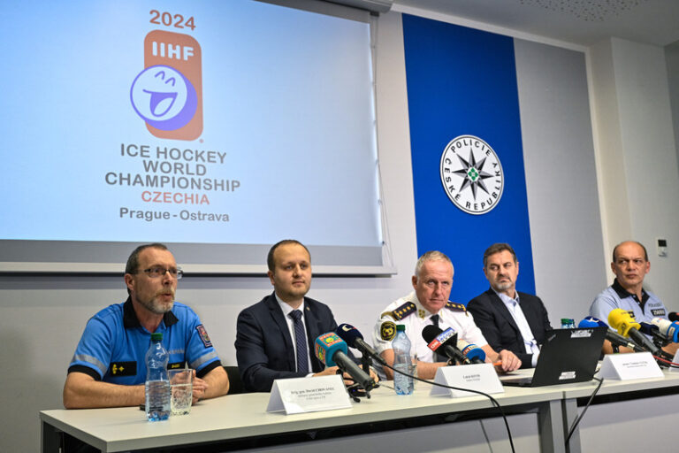 Policie nemá signály o bezpečnostním riziku pro hokejové MS