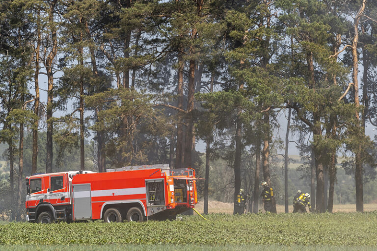 V některých částech ČR bude riziko šíření požáru až do pátku na nejvyšším stupni
