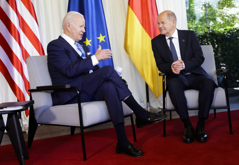 Scholz ocenil Bidenovo rozhodnutí i práci pro USA, Evropu a svět