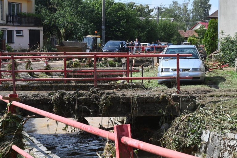 Bleskové povodně způsobily v obci Šišma škody za desítky milionů korun
