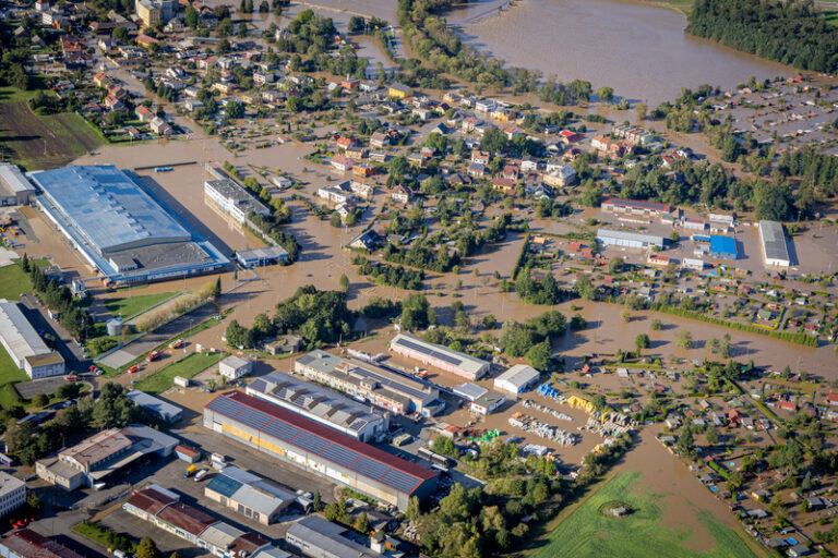 Povodeň v Opavě zasáhla deset kilometrů čtverečních a 6500 staveb