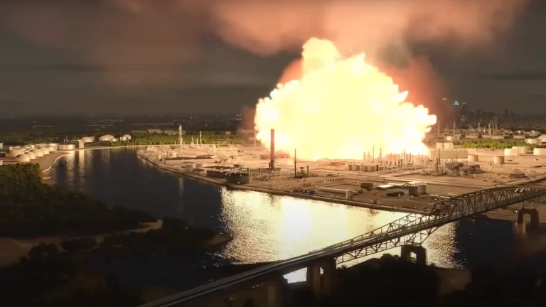 Po útoku ukrajinských dronů zachvátil ruský arzenál v Tverské oblasti velký požár