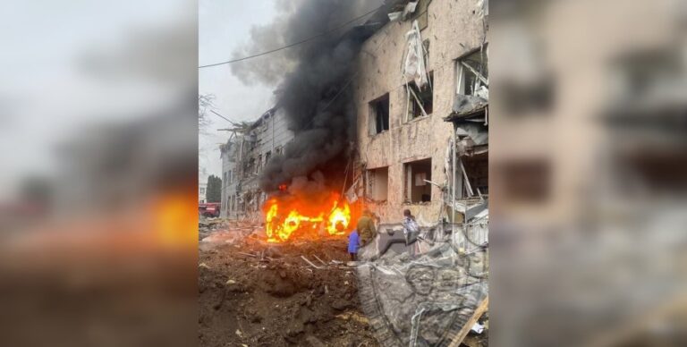 Ukrajina se brání proti agresi v souvislosti s obviněním z raketového útoku