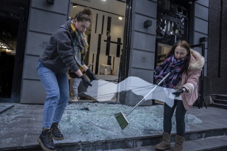 Rusko na Nový rok podniklo dronový útok na Kyjev