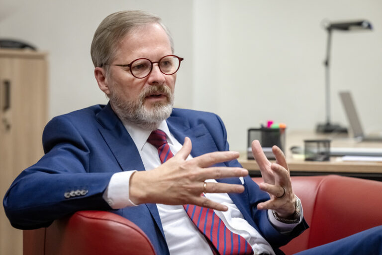 Fiala: Naše podpora Ukrajiny je správná a potřebná, bude pokračovat
