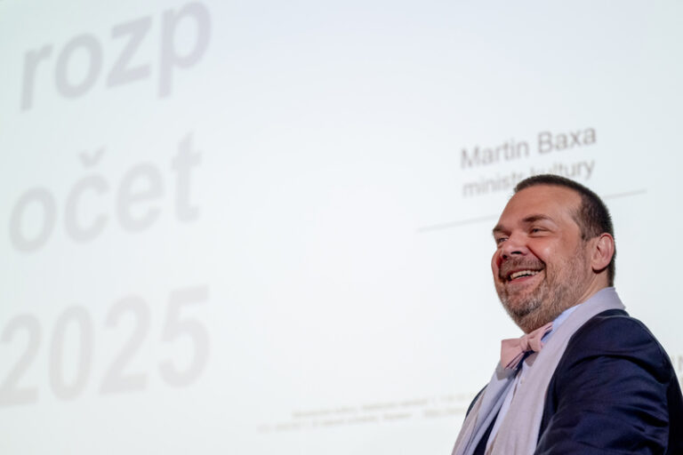 Mezi rozpočtové priority ministerstva kultury patří mj. rekonstrukce Nové scény