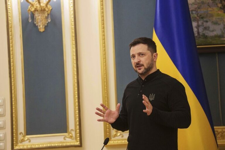 Zelenskyj oznámil, že je připraven setkat se s Putinem