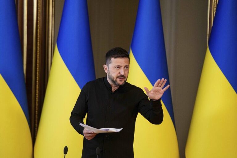 Zelenskyj: Uděláme vše, aby se konalo jednání s Putinem