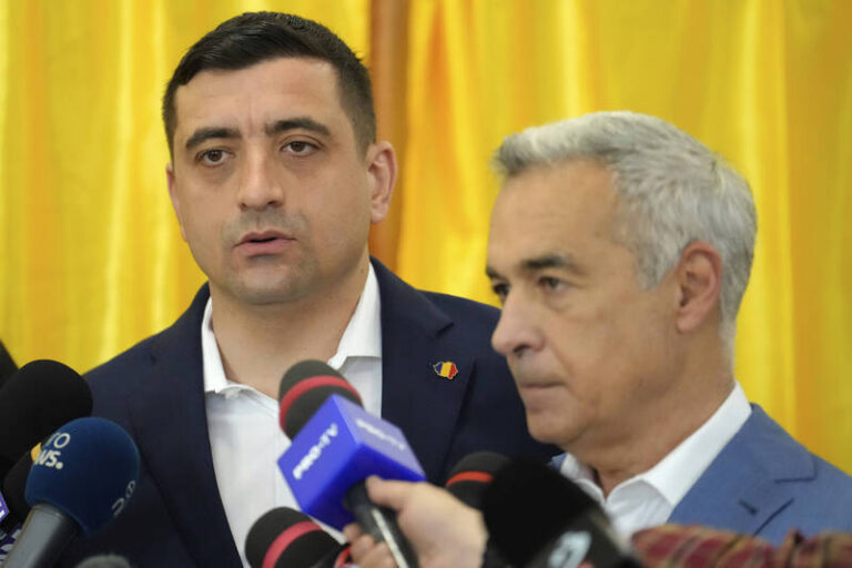 V prezidentských volbách v Rumunsku vede krajně pravicový politik Simion