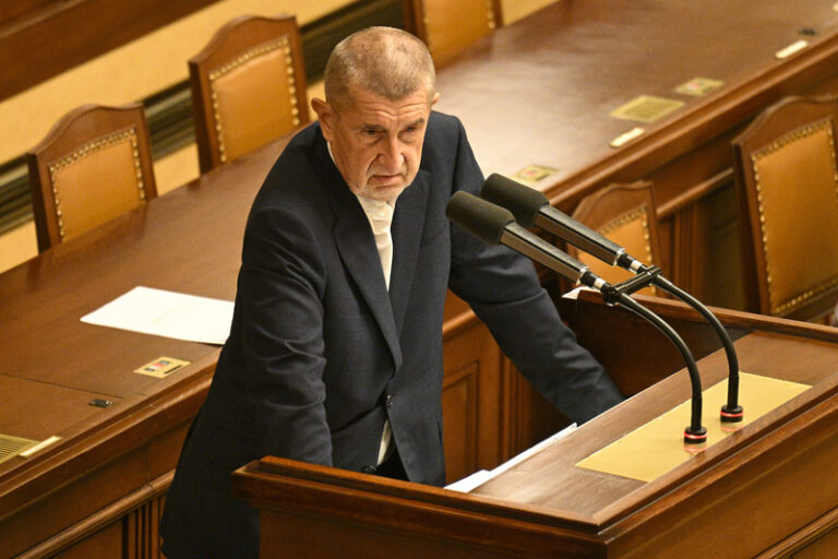 ANO určitě podle Babiše vyvolá hlasování o nedůvěře vládě, je dle něj zločinecká