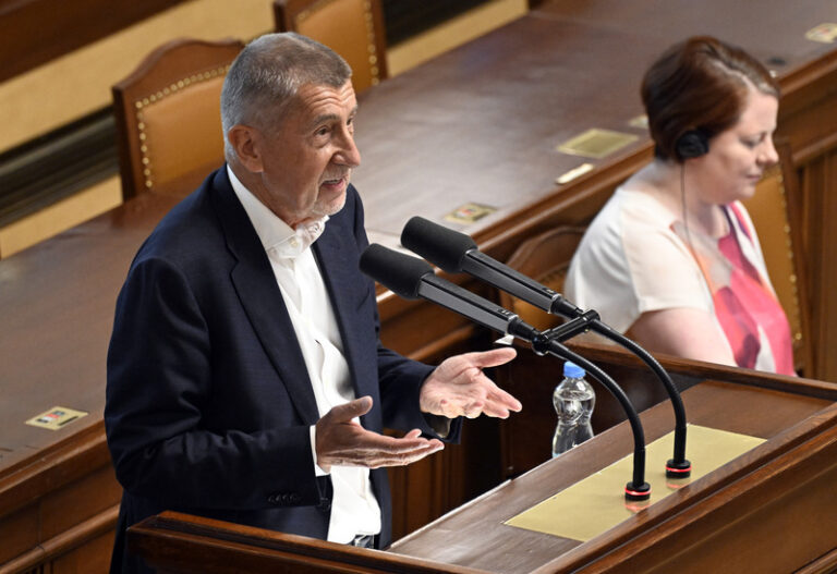 Babiš ve Sněmovně zopakoval, že kvůli kauze Čapí hnízdo neodstoupí