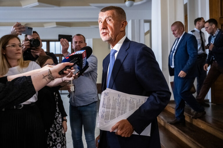 Babiš: Čapí hnízdo je politický proces, je to absurdní, zcestné a účelové