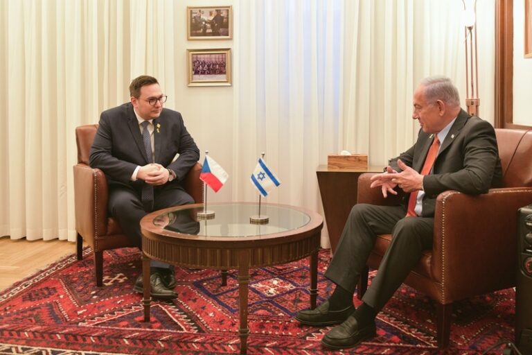 Lipavský: Podpora pro Izrael neznamená podporu všech kroků tamní vlády