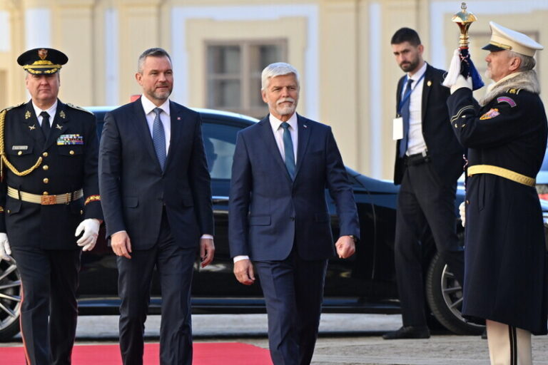Slovenský prezident Pellegrini se v úterý sejde v Praze s Pavlem i Babišem