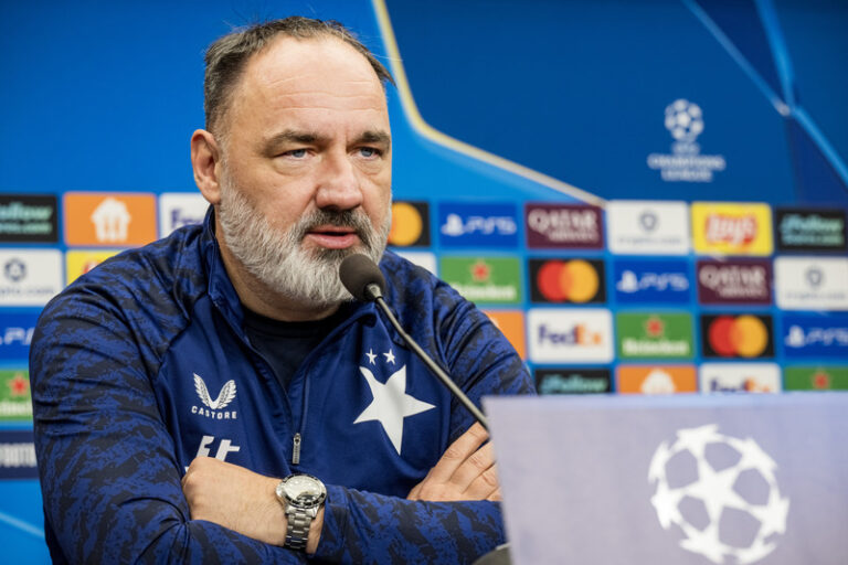 Trenér Trpišovský věří v první výhru v Lize mistrů, Zafeirisův start je nejistý