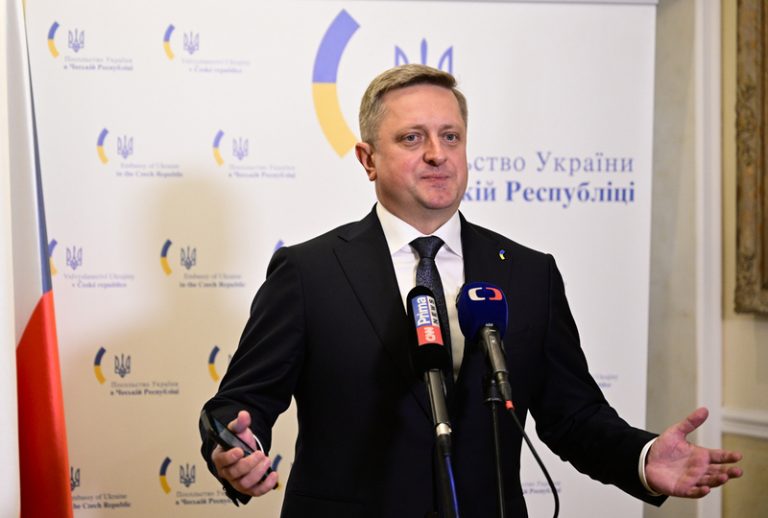 Macinka s ukrajinským velvyslancem hovořil mj. o náladách části společnosti