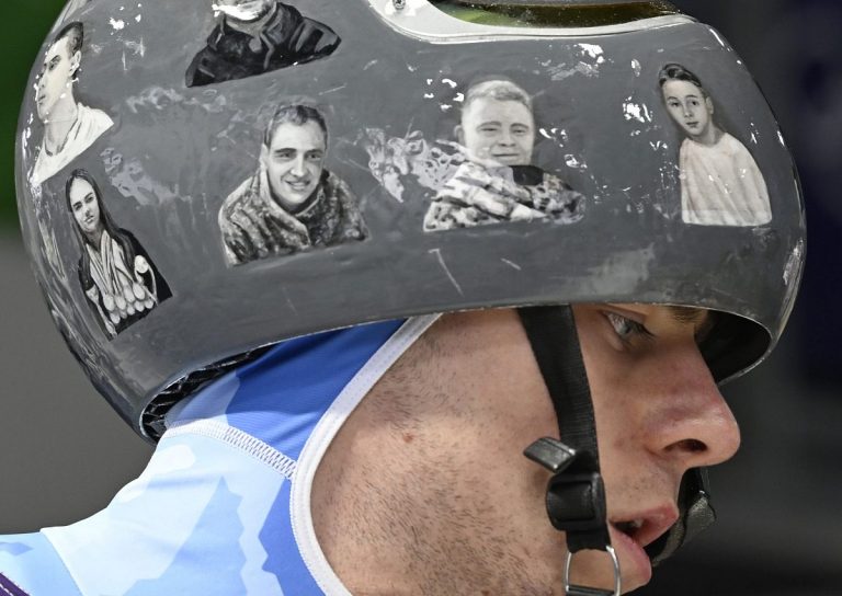 Olympiáda působí z Ukrajiny surreálně, řekla autorka helmy skeletonisty