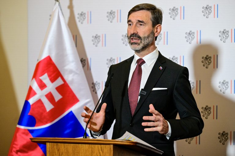 Slovenský ministr zahraničí Blanár odsoudil nejnovější ruské údery na Ukrajinu