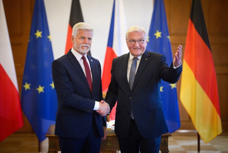 Prezidenti ČR a Německa ocenili cestu usmíření obou národů