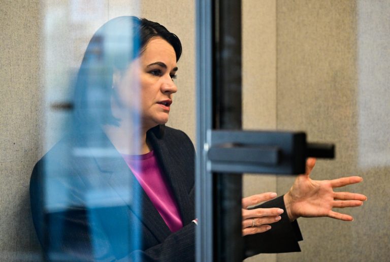 Do Kyjeva přijela Cichanouská, v plánu má setkání se Zelenským, píší média