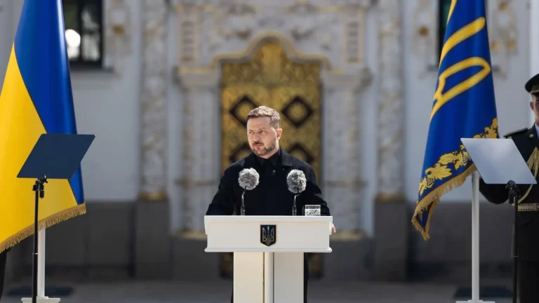 Zelenskyj po sporu s Polskem: Nikdo nám nebude říkat, jaké hrdiny máme ctít