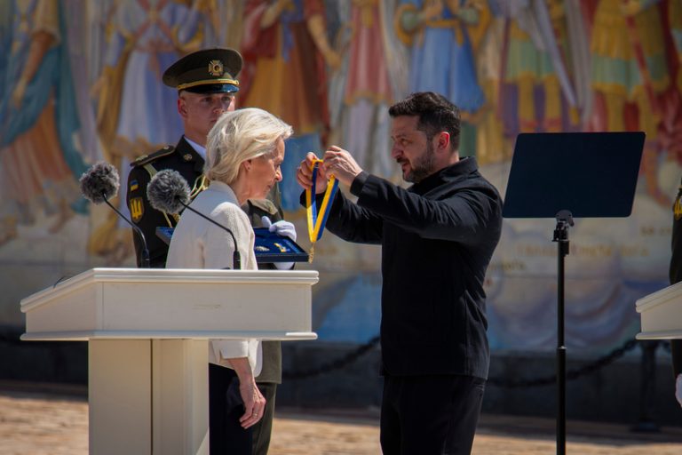 EU a Ukrajina zavřely dohodu o společné výrobě dronů, uvedla šéfka EK